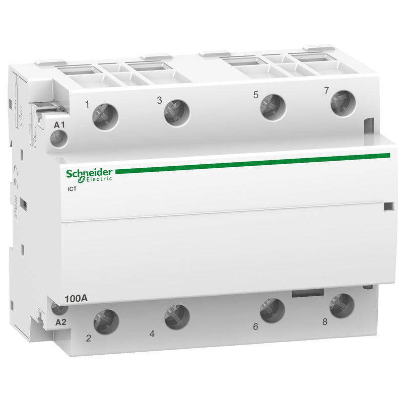 Schneider Electric - Installationsschütz für Reiheneinbau Installationsschütz A9C20884 4S 100A 220-240VAC