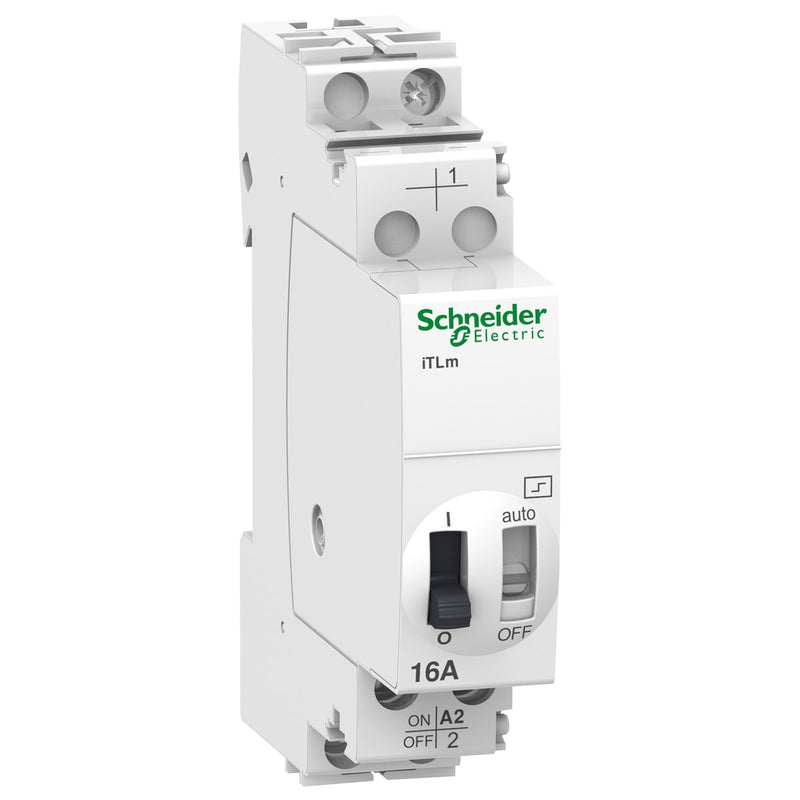 Schneider Electric - Stromstoßschalter Fernschalter ITLM A9C34811 16A 1S f.Dauersignal