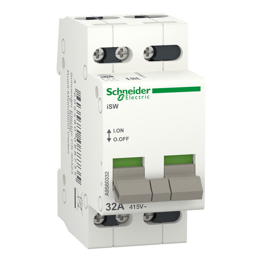 Schneider Electric - Schalter für Reiheneinbau Lasttrennschalter A9S60332 3P 32A