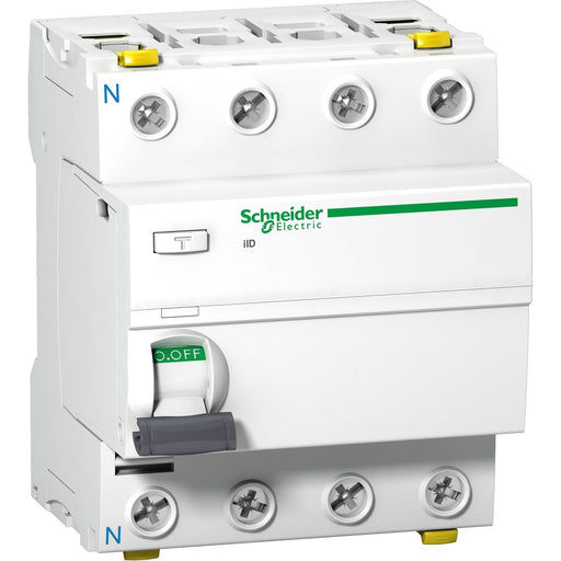 Schneider Electric - Fehlerstrom-Schutzschalter FI-Schalter A9Z35463 4P 63A 300mA Typ A