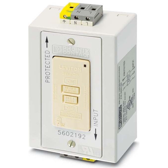 Phoenix Contact - Steckdose Reiheneinbau Steckdose EMDUO12020GFI/AUX/NO