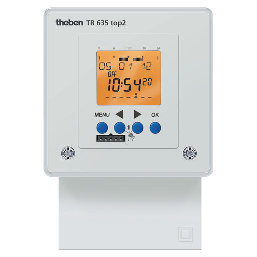 Theben - Verteilerschaltuhr digital Schaltuhr TR 635 TOP2
