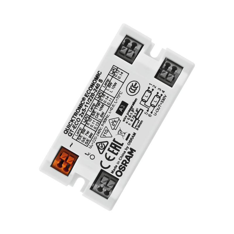 OSRAM BETRIEBSGERÄTE - Vorschaltgerät Elektronischer Trafo QT-ECO 2x5-11 S