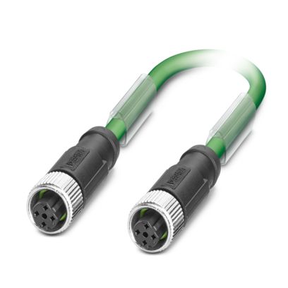 Phoenix Contact - Konfektioniertes Sensor-Aktor-Kabel Netzwerkkabel NBC-M12FSD/2#1631431 − 100 Stück