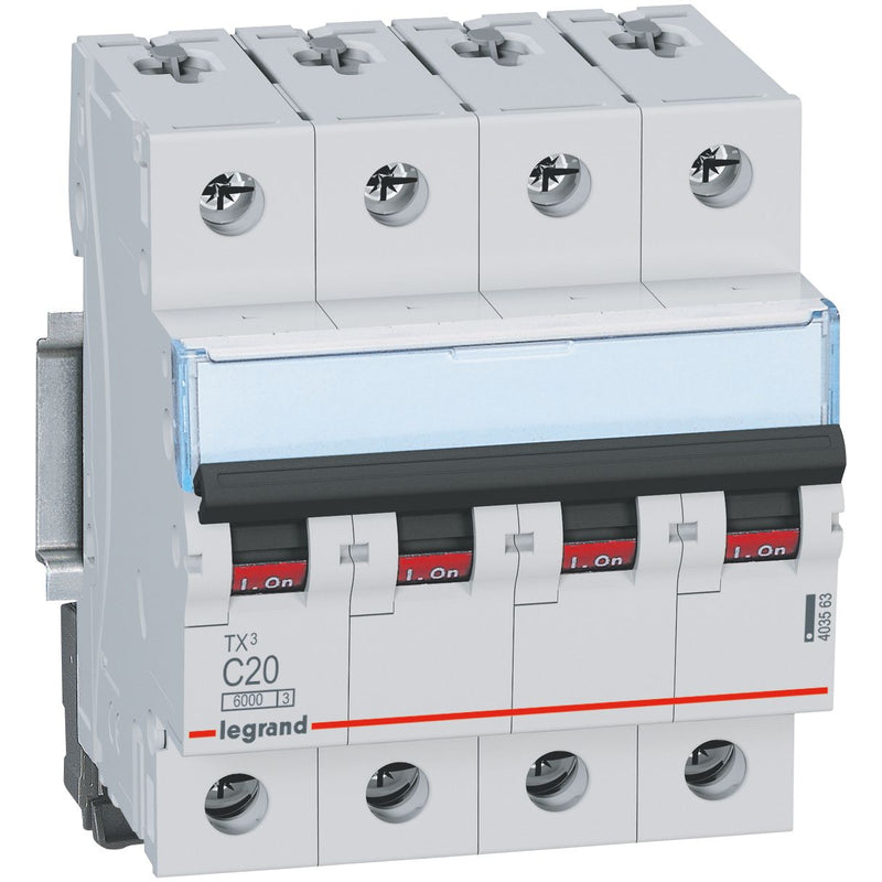 Legrand - Leitungsschutzschalter Legrand 403421 B40A 4P 6kA