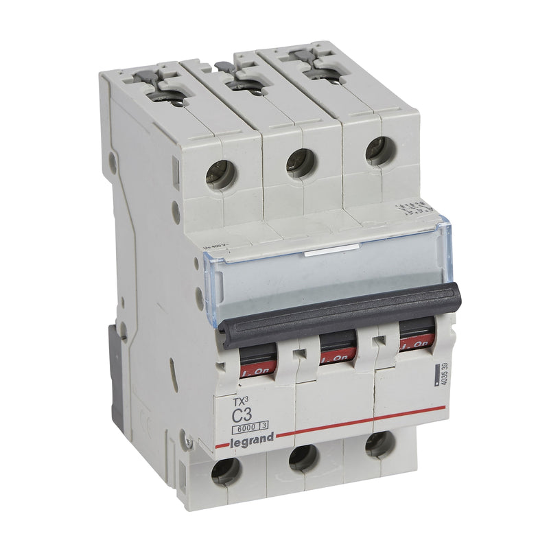 Legrand - Leitungsschutzschalter Legrand 403539 C3A 3P 6kA