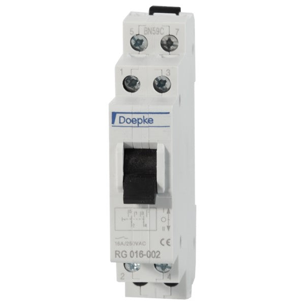 Doepke - Schalter für Reiheneinbau Gruppenschalter RG 016-002