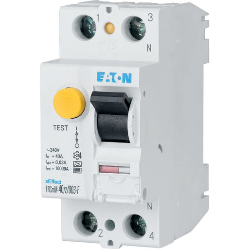 Eaton - Fehlerstrom-Schutzschalter FI-Schalter FRCMM-63/2/003-G/F 63A, 2p, 30mA