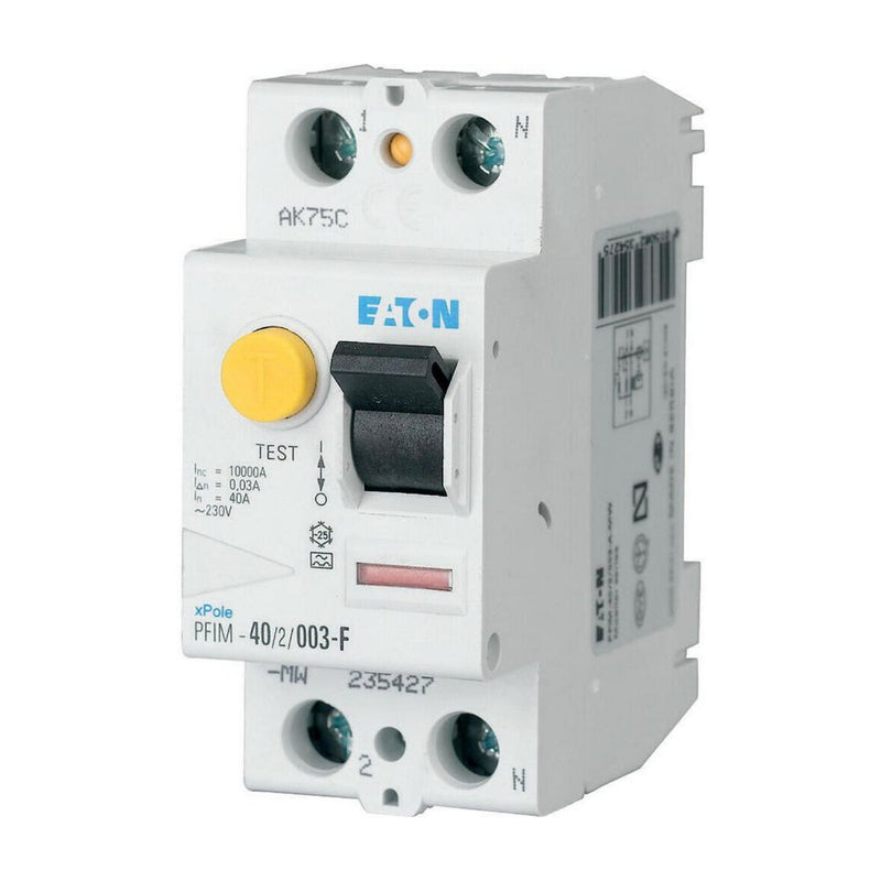 Eaton - Fehlerstrom-Schutzschalter FI-Schutzschalter PFIM-63/2/003-G/F Typ F