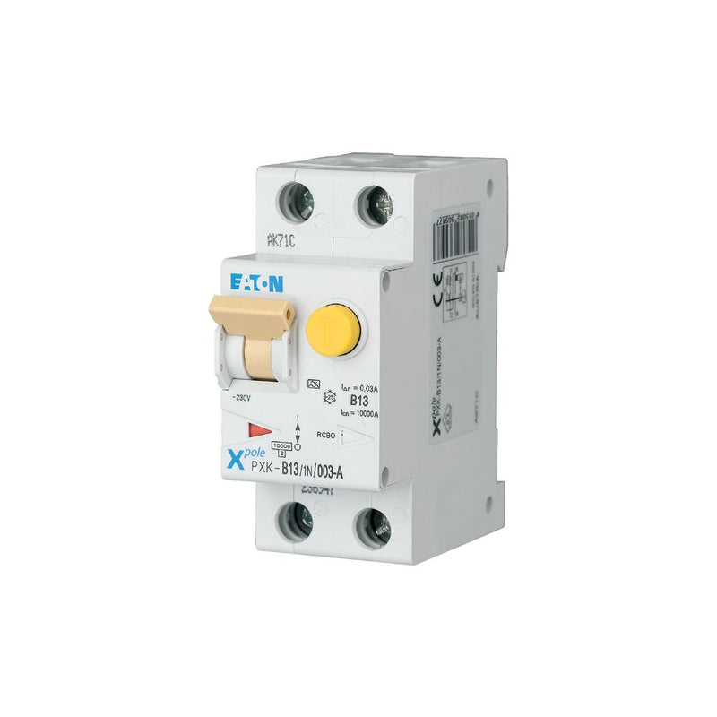 Eaton - Kombination FI-Schalter/Leitungsschutzschalter FI/LS Kombination PXK-D13/1N/003-F 13 A, 30 mA, D