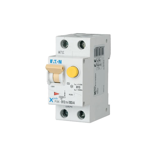 Eaton - Kombination FI-Schalter/Leitungsschutzschalter FI/LS Kombination PXK-D13/1N/003-F 13 A, 30 mA, D