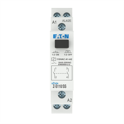 Eaton - Stromstoßschalter Stromstossschalter Z-S110/SS 110AC, 2S, 16A, 50Hz