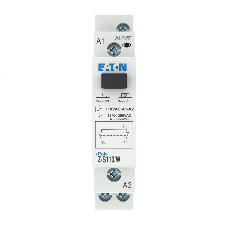 Eaton - Stromstoßschalter Stromstossschalter Z-S110/W 110AC, 1W, 16A, 50Hz