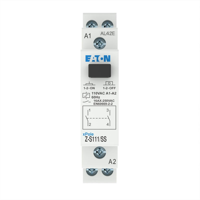 Eaton - Stromstoßschalter Stromstossschalter Z-S111/SS 110AC, 2S, 16A, 60Hz