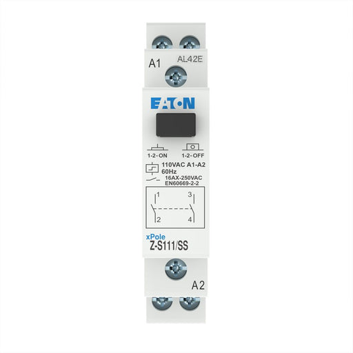 Eaton - Stromstoßschalter Stromstossschalter Z-S111/SS 110AC, 2S, 16A, 60Hz