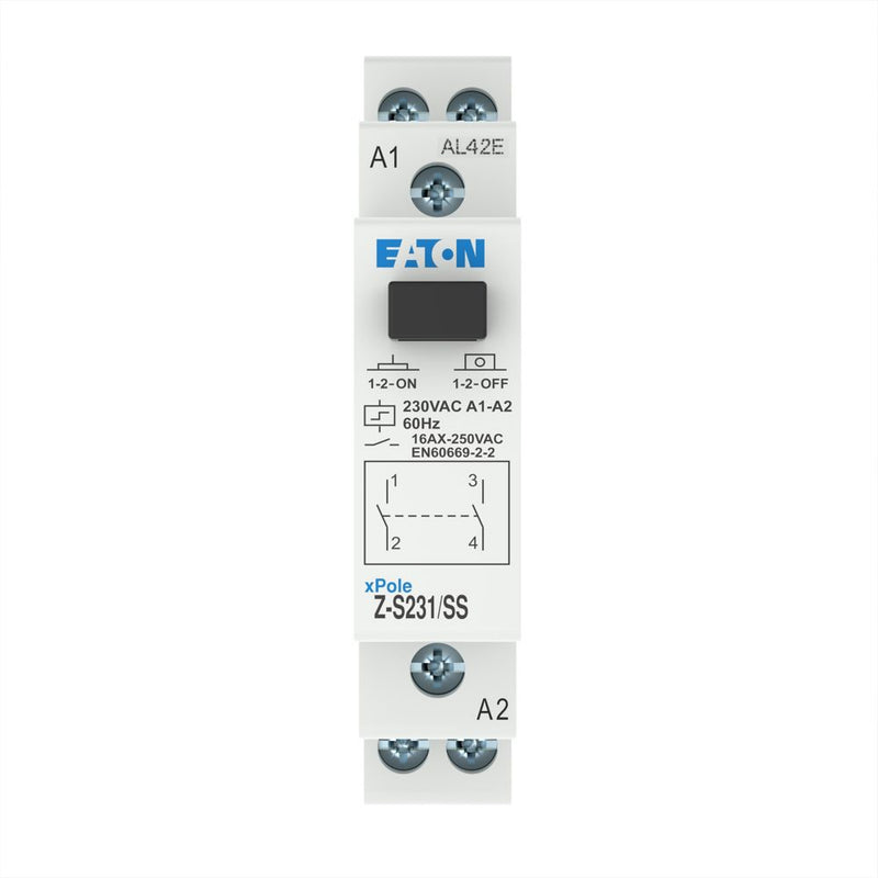 Eaton - Stromstoßschalter Stromstossschalter Z-S231/SS 230AC, 2S, 16A, 60Hz