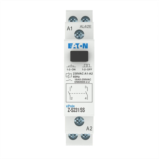 Eaton - Stromstoßschalter Stromstossschalter Z-S231/SS 230AC, 2S, 16A, 60Hz