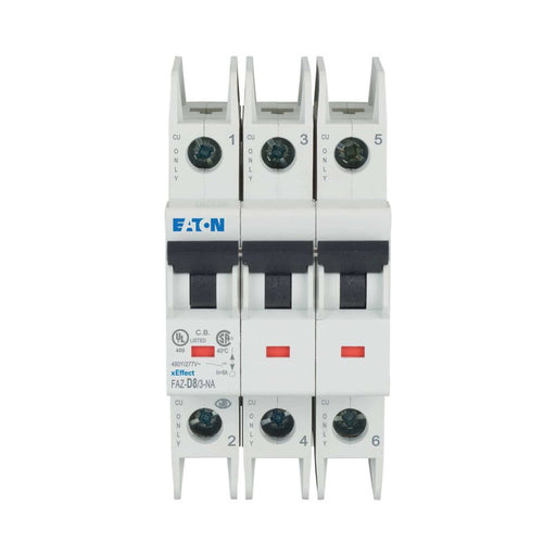 Eaton - Leitungsschutzschalter 3p. FAZ-D8/3-NA 8A Charakt.: D