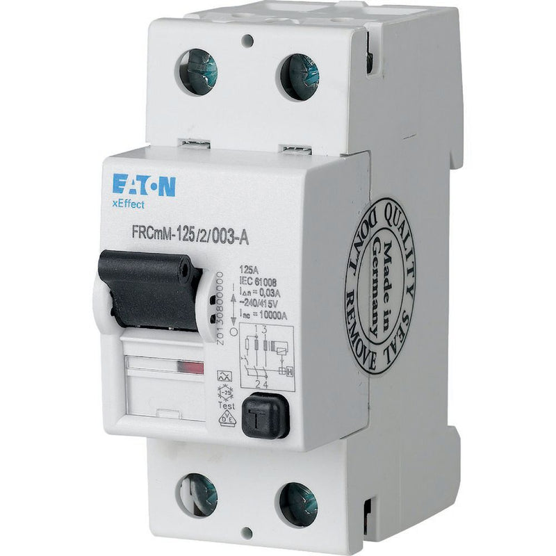 Eaton - Fehlerstrom-Schutzschalter FI-Schalter FRCMM-125/2/05-A 125A 500mA 2polig