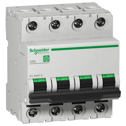 Schneider Electric - Leitungsschutzschalter LS-Schalter Multi 9 OEM M9F17410 C60L 4-pol 10A 25kA