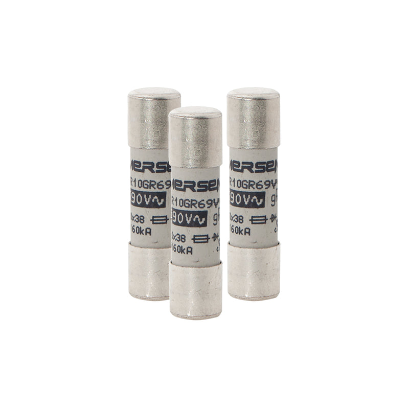 Mersen - Zylindrische Sicherung Sicherungseinsatz zylindr. FR10GR69V5 gR 10x38 5A − 10 Stück