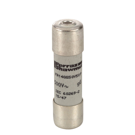 Mersen - Zylindrische Sicherung Sicherungseinsatz zylindr. FR14GG50V8P gG 14x51 8A − 10 Stück