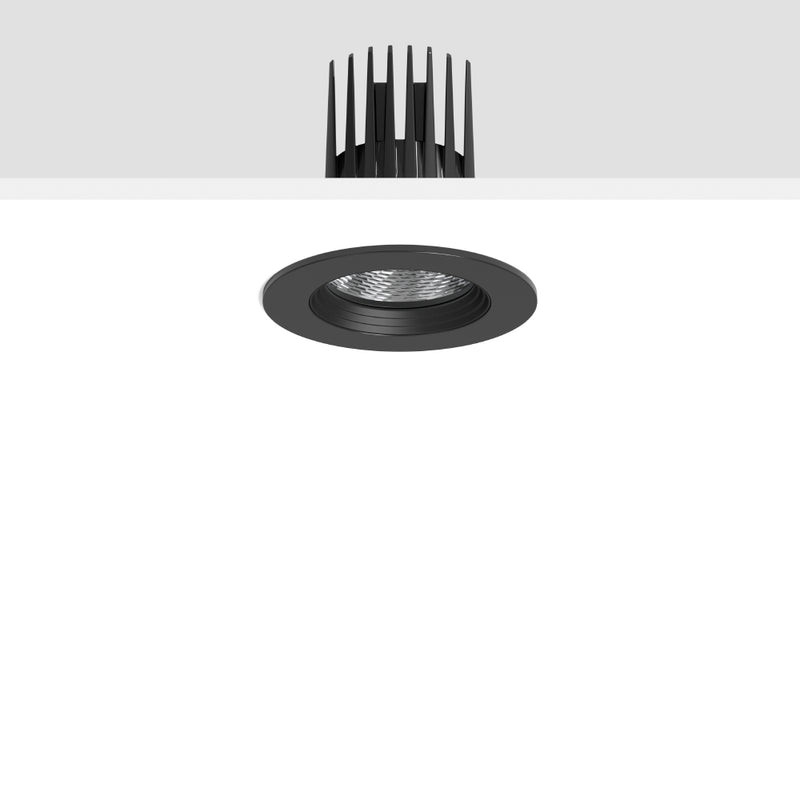 RZB - Downlight/Strahler/Flutlicht LED-Einbaudownlight 901749.003.2 927, schwarz