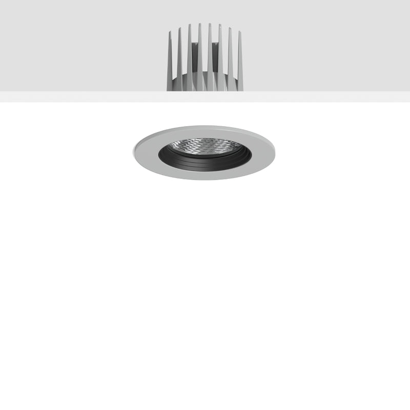 RZB - Downlight/Strahler/Flutlicht LED-Einbaudownlight 901749.004.3 935, silber