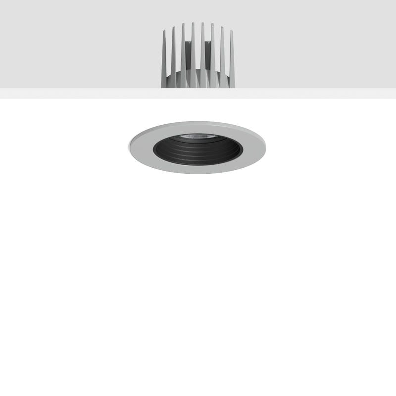 RZB - Downlight/Strahler/Flutlicht LED-Einbaudownlight 901754.004.3.76 935, DALI, silber