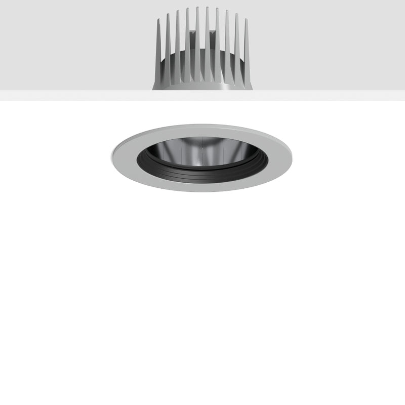 RZB - Downlight/Strahler/Flutlicht LED-Einbaudownlight 901766.004.76 930, DALI, silber