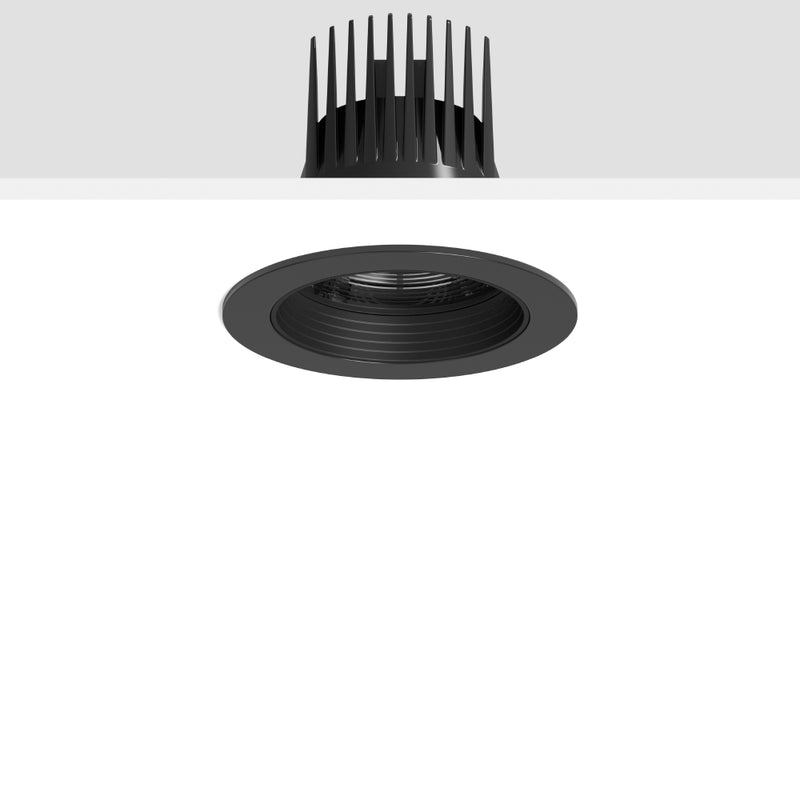 RZB - Downlight/Strahler/Flutlicht LED-Einbaudownlight 901769.003.3.76 935, DALI, schwarz