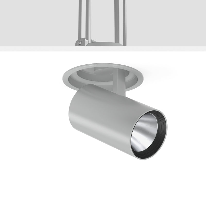 RZB - Downlight/Strahler/Flutlicht LED-Einbaustrahler 911504.004.3.76 935, DALI, silber