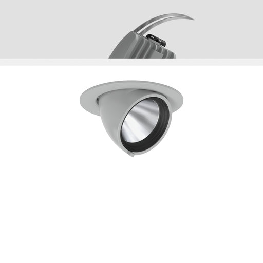 RZB - Downlight/Strahler/Flutlicht LED-Einbaustrahler 911574.004.76 930, DALI, silber