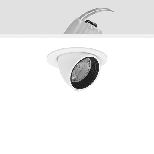 RZB - Downlight/Strahler/Flutlicht LED-Einbaustrahler 911577.002.3.76 935, DALI, weiß