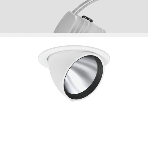 RZB - Downlight/Strahler/Flutlicht LED-Einbaustrahler 911592.002.3.76 935, DALI, weiß
