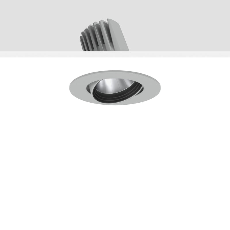 RZB - Downlight/Strahler/Flutlicht LED-Einbaustrahler 911627.004.2.76 927, DALI, silber