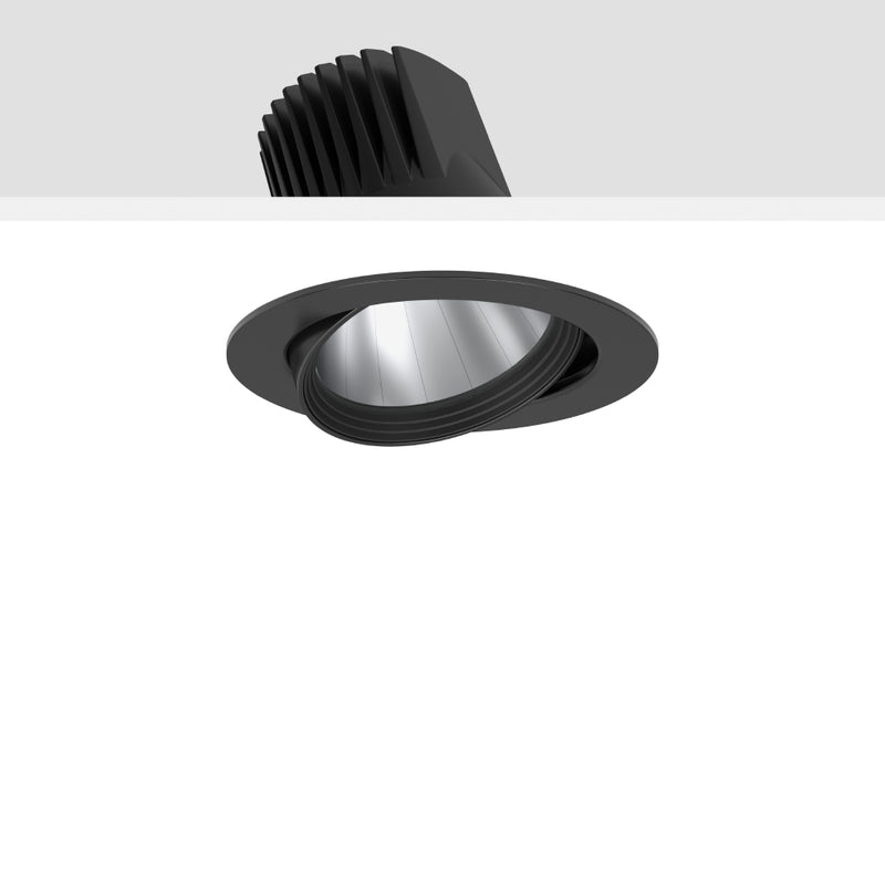RZB - Downlight/Strahler/Flutlicht LED-Einbaustrahler 911644.003.2 927, schwarz