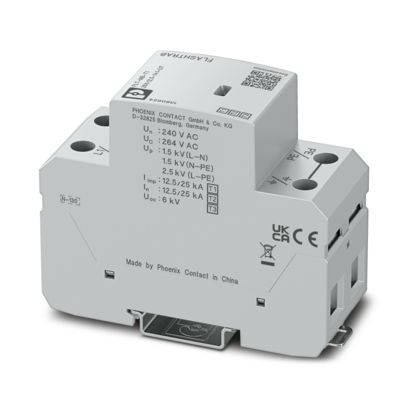 Phoenix Contact - Blitzstromableiter für Energietechnik Kombiableiter FLTMBT1264/12.51+1UT Typ 1+2+3