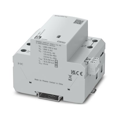 Phoenix Contact - Blitzstromableiter für Energietechnik Kombiableiter FLTMBT126412.5-31UTR Typ 1+2+3