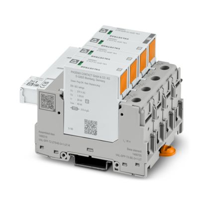 Phoenix Contact - Überspannungsableiter für Energietechnik/Stromversorgung Überspannungsableiter VAL-SPP-T2-2#1466216 Typ 2
