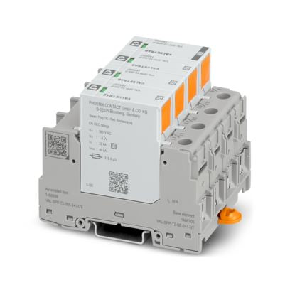 Phoenix Contact - Überspannungsableiter für Energietechnik/Stromversorgung Überspannungsableiter VAL-SPP-T2-3#1466609 Typ 2