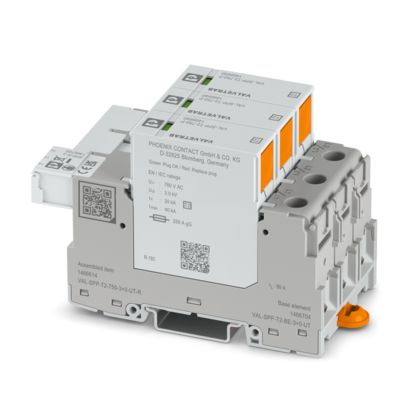 Phoenix Contact - Überspannungsableiter für Energietechnik/Stromversorgung Überspannungsableiter VAL-SPP-T2-7#1466614 Typ 2