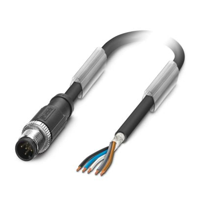 Phoenix Contact - Konfektioniertes Sensor-Aktor-Kabel Sensor-/Aktor-Kabel SAC-5P-M12MS#1457585 − 100 Stück