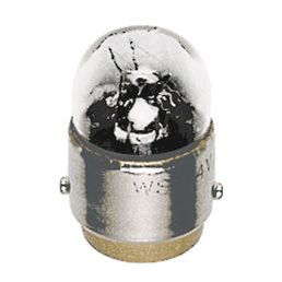 Scharnberger+Hasenbein - Anzeige- und Signallampe Doppelfadenlampe 14x24mm 29903 Ba15d 6V 3W