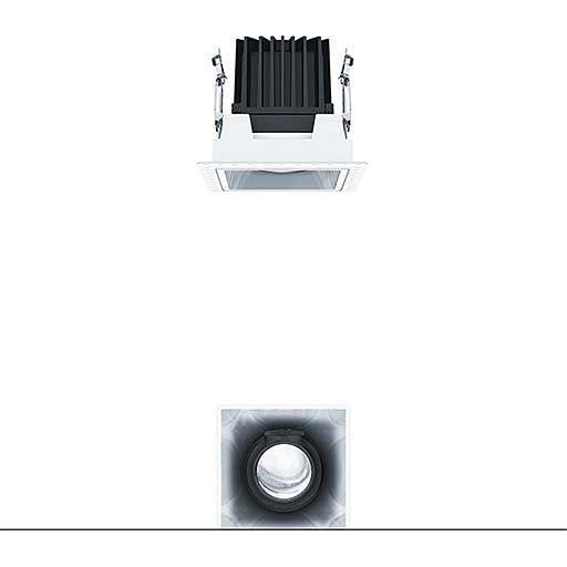 Zumtobel Group - Downlight/Strahler/Flutlicht LED-Downlight PANOS INF #60817245 4000K