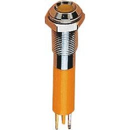 Scharnberger+Hasenbein - Single-LED LED-Signall. Flach 3mm 12V 38001 DC rot