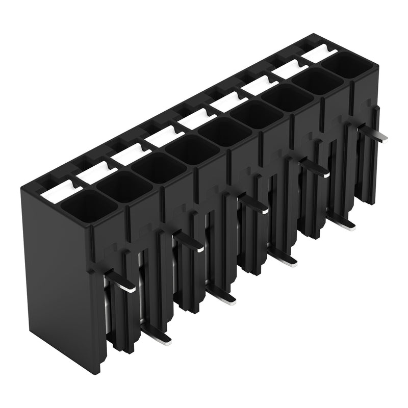WAGO - Leiterplattenklemme THR-Leiterplattenklemme 20861229300000900000 Drücker,1,5mm²,sw − 1660 Stück
