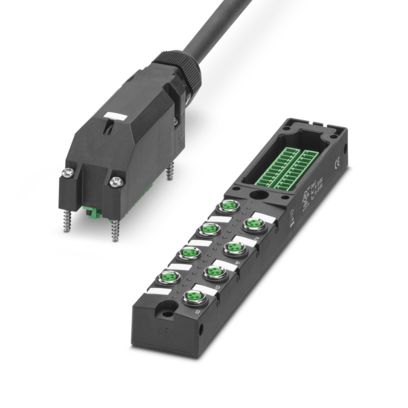 Phoenix Contact - Passiver Sensor-/Aktor-Verteiler (mit Leitung) Verteilerbox SACB- 8/4-L-#1279213