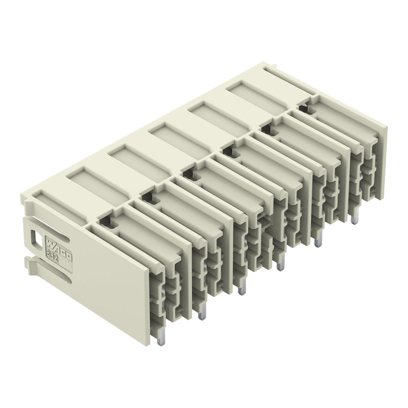 WAGO - Leiterplattensteckverbinder THT-Stiftleiste Lötstift 832-3626 1,2x1,2,abgew.,lgr − 10 Stück