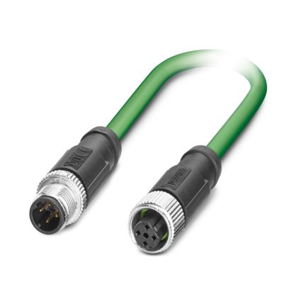 Phoenix Contact - Konfektioniertes Sensor-Aktor-Kabel Netzwerkkabel NBC-M12MSD/0#1525905 − 100 Stück